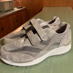 NEW Mens SAS JV Mesh EZ Strap Comfort Walking Gray Sneakers Size 11 M